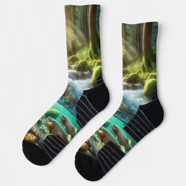 Bachsaiblingsocken Socken (Links)