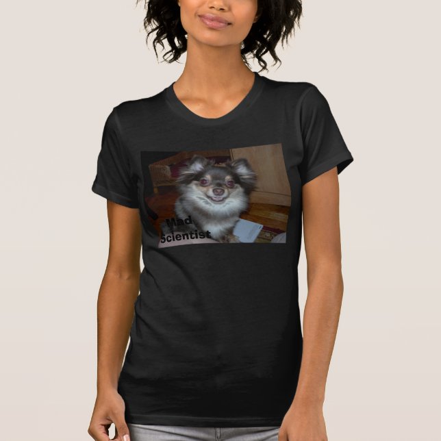 Baci, wütender Wissenschaftler T-Shirt (Vorderseite)