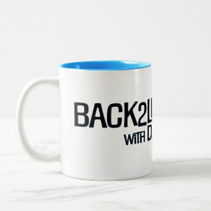 Back2Levittown-Tasse Zweifarbige Tasse