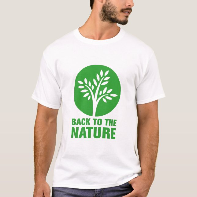 back2nature T-Shirt (Vorderseite)