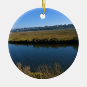 Back Bay, Newport Beach, Kalifornien Keramik Ornament