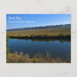 Back Bay, Newport Beach, Kalifornien Postkarte