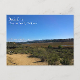 Back Bay, Newport Beach, Kalifornien Postkarte