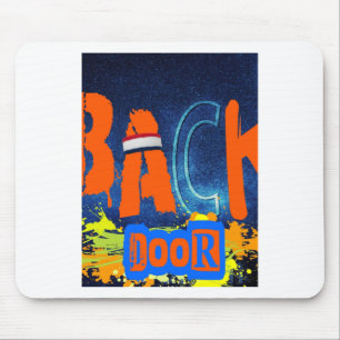 „Back Door Chemistry“-Design-Chiffon-Oberteil Mousepad