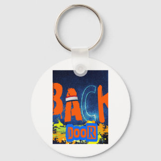 „Back Door Chemistry“-Design-Chiffon-Oberteil  Schlüsselanhänger