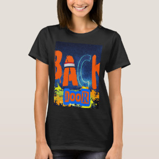 „Back Door Chemistry“-Design-Chiffon-Oberteil  T-Shirt