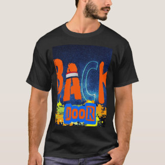 „Back Door Chemistry“-Design-Chiffon-Oberteil T-Shirt