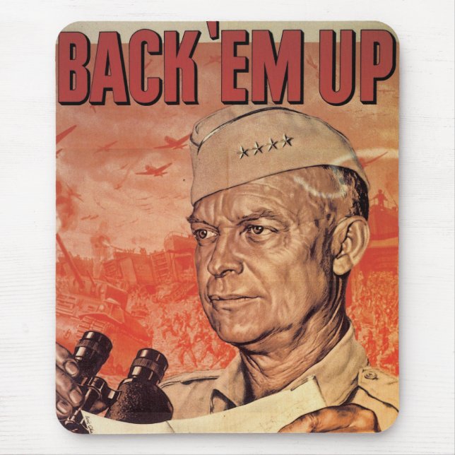 Back 'Em Up Mousepad (Vorne)