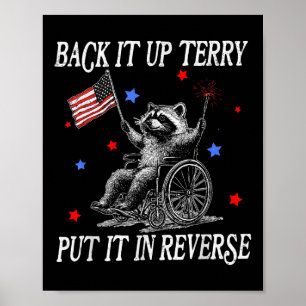 Back es auf Terry stell es in den Rückwärtsgang Lu Poster