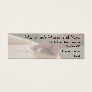 Back Massage Foto - Daumen