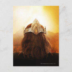 Back of Head with Crown Postkarte