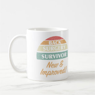 Back Operation Survivor Spaß Kaffeetasse