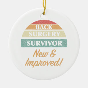 Back Operation Survivor Spaß Keramik Ornament