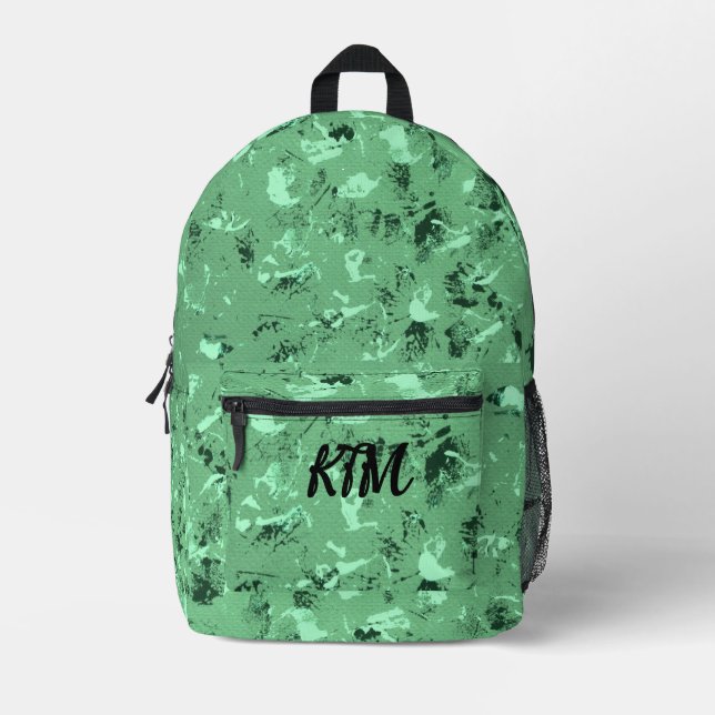 Back Pack Bedruckter Rucksack (Vorderseite)