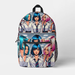 Back Pack-Comic 1 Bedruckter Rucksack