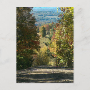 Back Road Vermont Postkarte