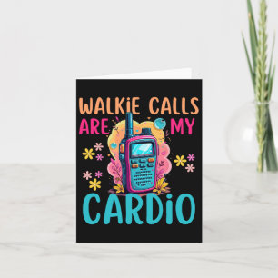 Back School Psychologin Aba Sped Walkie Anrufe sin Karte