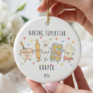 Back-Superstar Personalisierter Weihnachtsschmuck