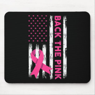 Back The Pink Breast Cancer Awareness T - Shirt62 Mousepad