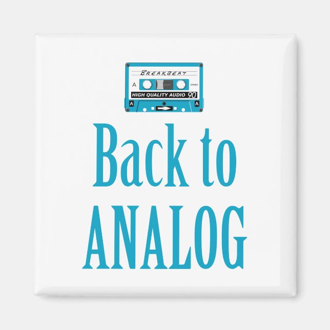 Back to Analog Magnet (Vorne)