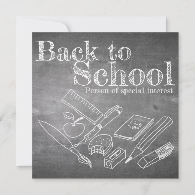 Back to School (Vorderseite)