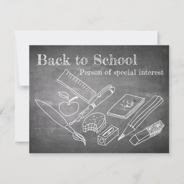 Back to School (Vorderseite)