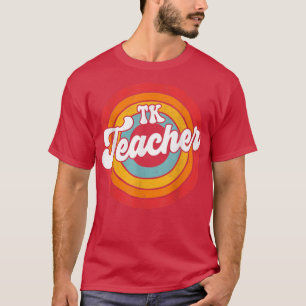 Back to School 80s Teacher squad, Retro Vintage TK T-Shirt