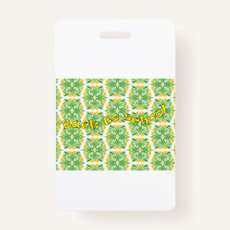 Back to School Ausweis