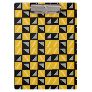 Back to School Chessboard Pattern – Rulers & Trian Klemmbrett