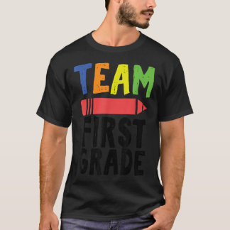 Back To School Clothes - Grade One - Team First Gr T-Shirt