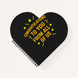 Back to School Congratulations – Quote  Notizbuch