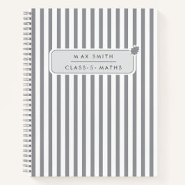 Back to School Days kids custom Spiral Notebook Notizbuch