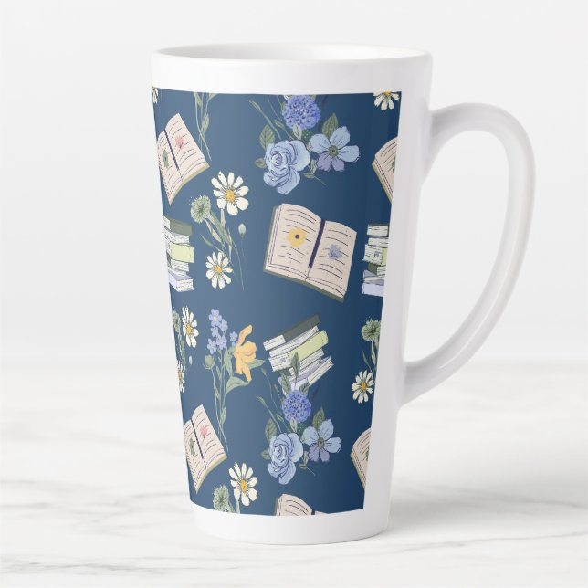 Back to School Floral Books Milchtasse (Rechts)