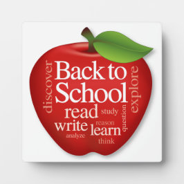 Back to School Fotoplatte