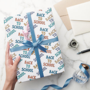 Back to School Geschenkpapier