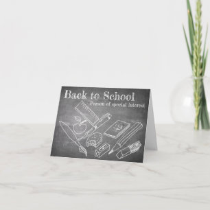 Back to School Karte