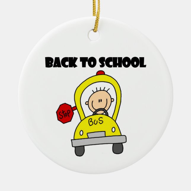 Back to School Keramikornament (Vorne)