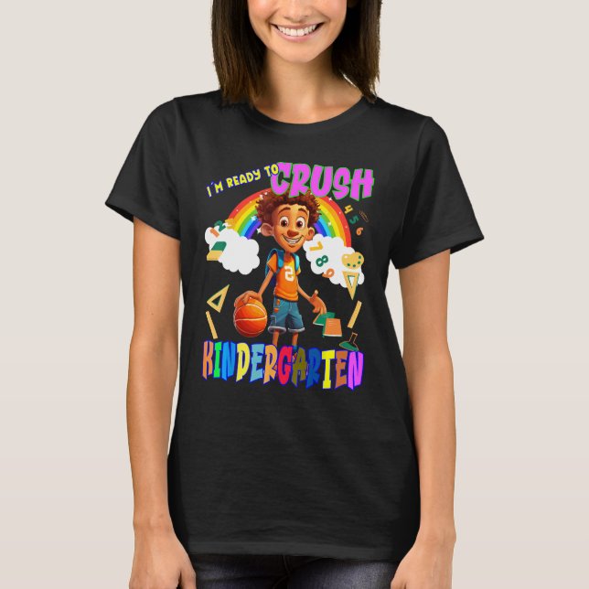 Back to School Kindergarten T-Shirt (Vorderseite)