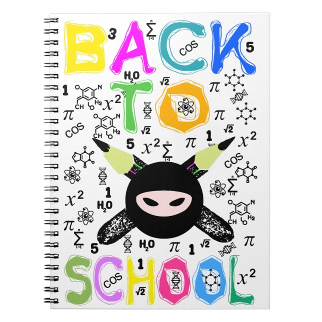 Back to School Notizblock (Vorderseite)
