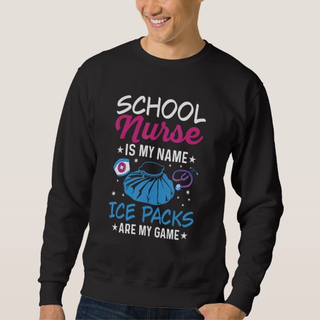 Back to School nurse for a School nurse 1 Sweatshirt (Vorderseite)