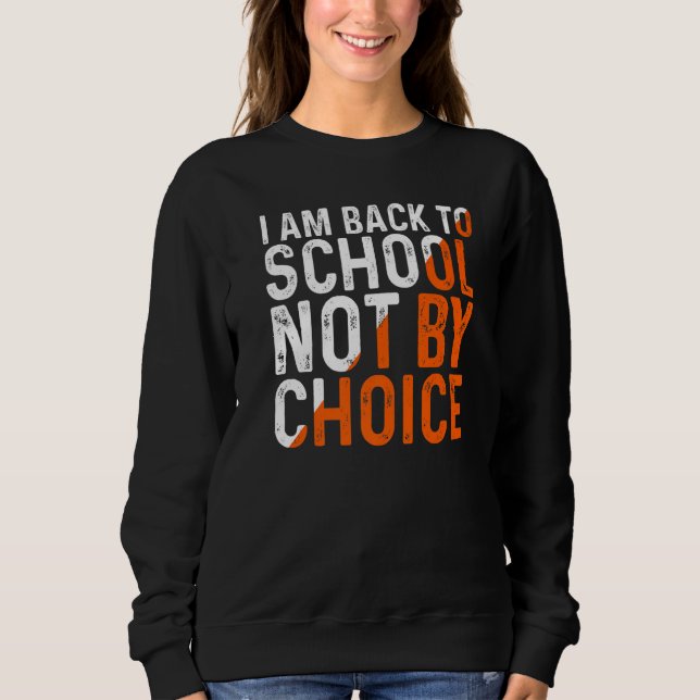 Back To School Outfit For Teens & Toddlers Typogra Sweatshirt (Vorderseite)