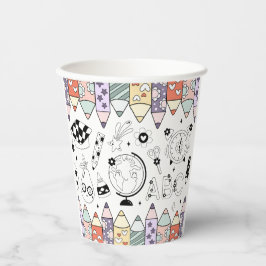 Back To School Pappbecher