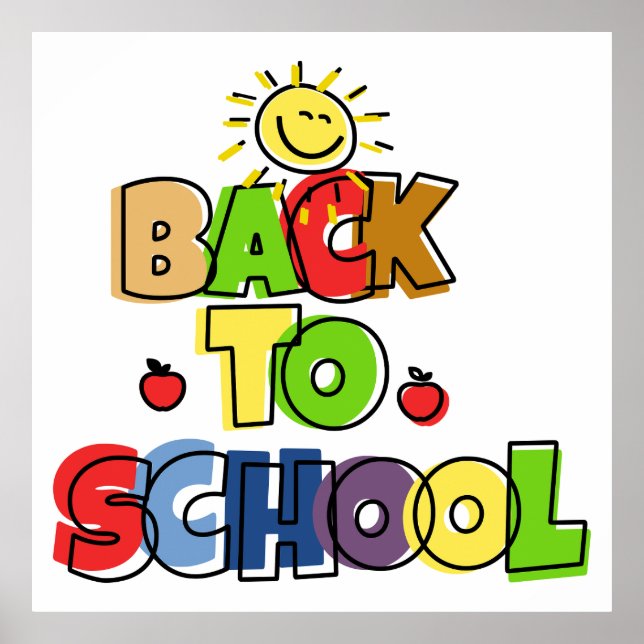 Back to School Poster (Vorne)