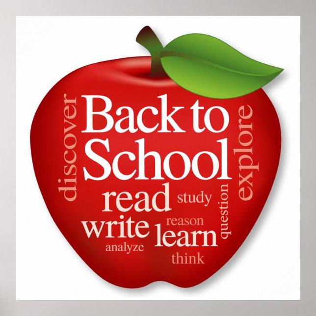 Back to School Poster (Vorne)