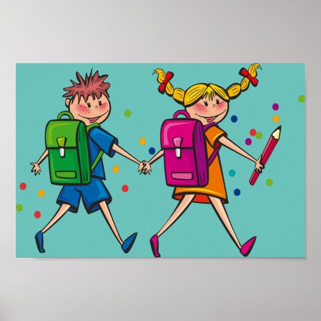 Back to School Poster (Vorne)