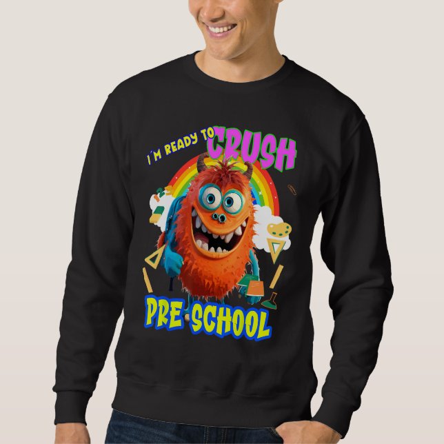Back to School Preschool Sweatshirt (Vorderseite)