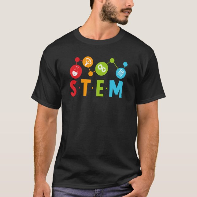 Back to School STEM Teacher Boys Girls Science Gee T-Shirt (Vorderseite)