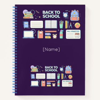 Back to School Supplies / Regreso Útiles Escolares Notizbuch