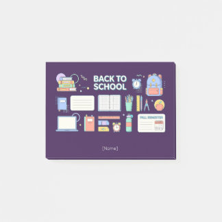 Back to School Supplies / Regreso Útiles Escolares Post-it Klebezettel
