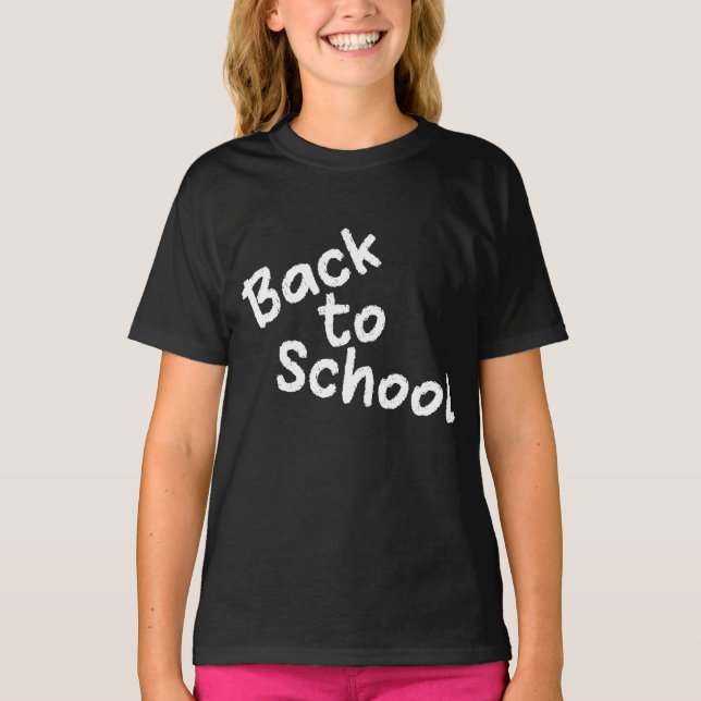 Back to School T-Shirt (Vorderseite)